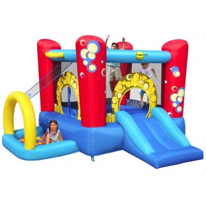 מתנפחים להשכרה - מתקן קפיצה בועות 4 תחנות 9214