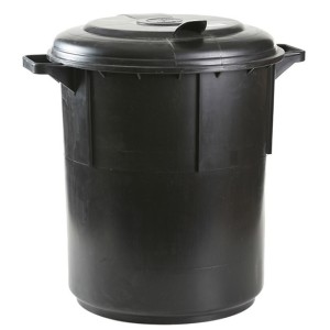 השכרת פח אשפה 60 ליטר + מכסה
